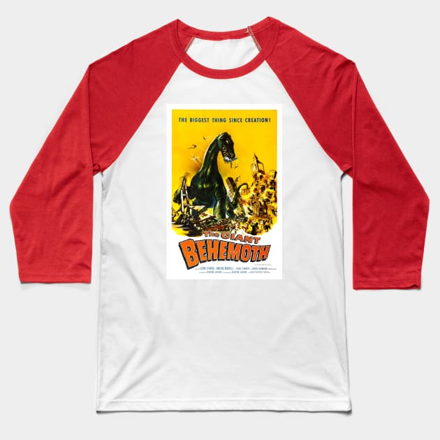 The Giant Behemoth Baseball T-Shirt by CheezeDealer